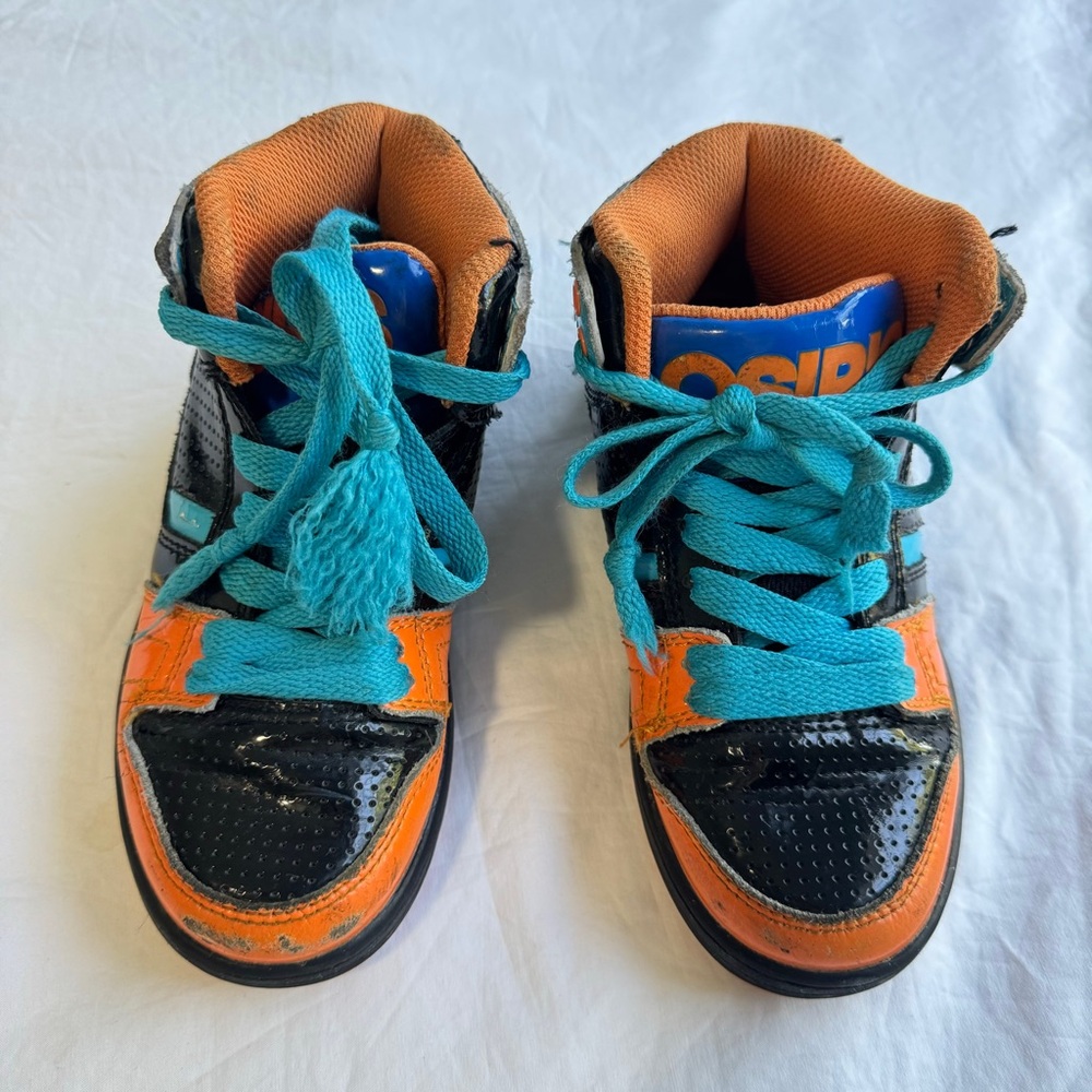 Osiris Boys Hi Top Skateboard Skater Sneakers 12